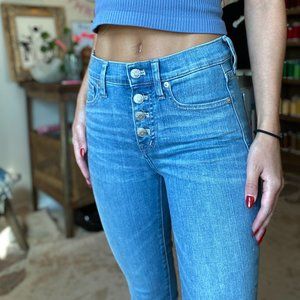 Madewell 9" High Rise Skinny Crop
